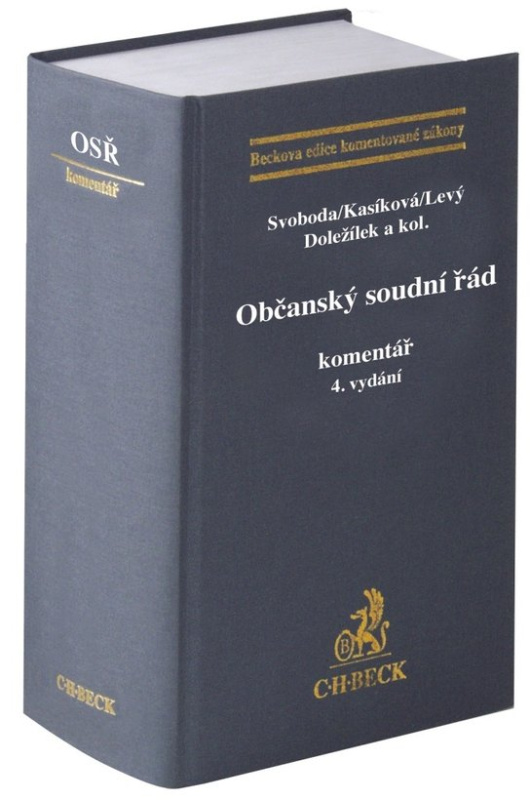 Občanský soudní řád Komentář -  Jiří Levý