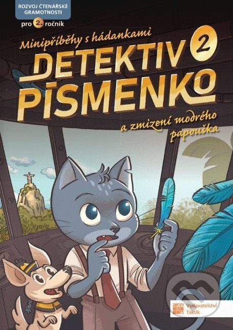 Detektiv Písmenko 2 a zmizení modrého papouška,Detektiv Písmenko 2 a zmizení modrého papouška - kniha z kategorie 1. stupeň
