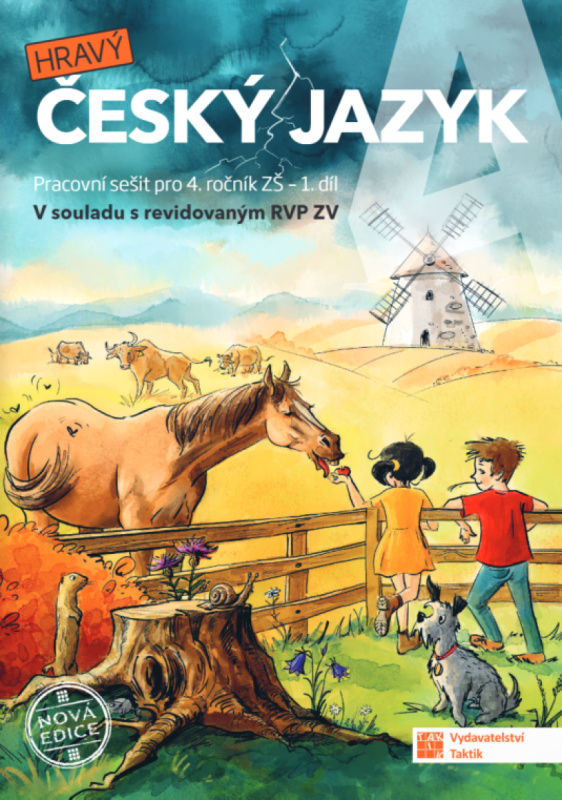 Hravý český jazyk 4 - pracovní sešit 1. díl (nová edice) RVP