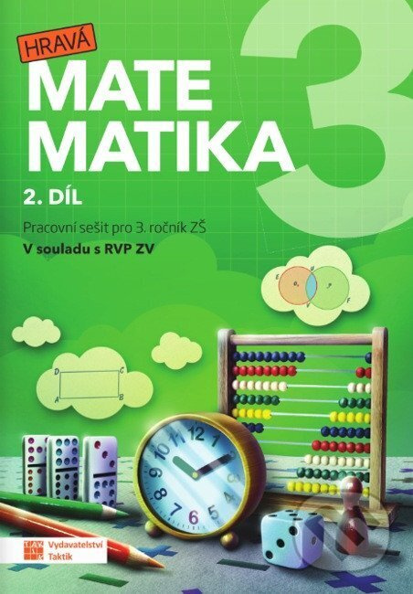 Hravá matematika 3 - pracovní sešit - 2. díl (přepracované vydání) - kniha z kategorie 1. stupeň