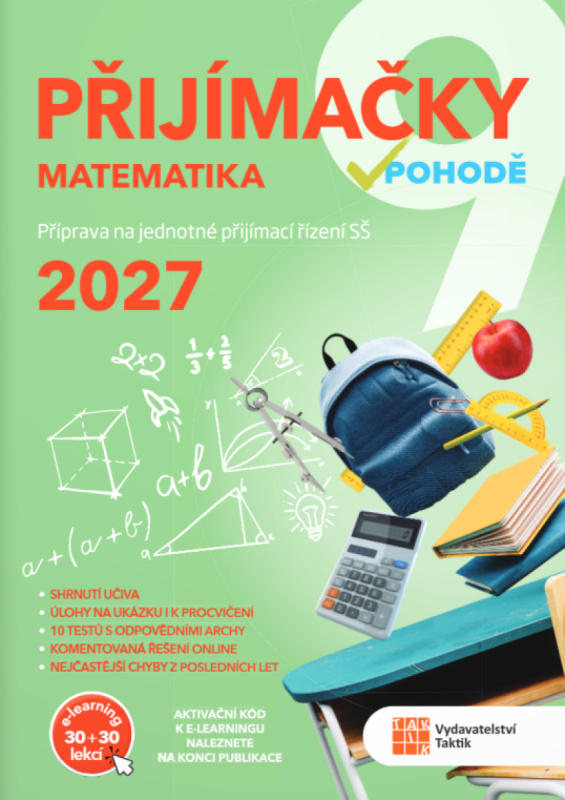 Přijímačky 9 Matematika + E-learning 2027 - Robert Weinlich, Blanka Matasová, Alena Fridrichová