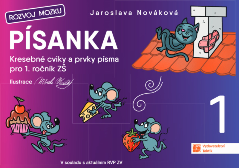 Písanka 1: kresebné cviky a prvky písma pro 1. ročník ZŠ
