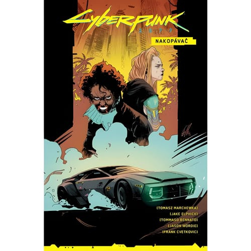Cyberpunk 2077 - Nakopávač - Jake Elphick, Tommaso Bennato, Tomasz Marchewka - kniha z kategorie Komiksy