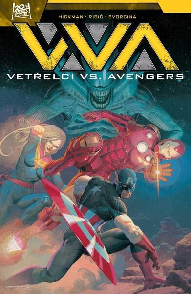 Vetřelci vs. Avengers (limitovaná obálka) - Jonathan Hickman, Esad Ribic (ilustrátor) - kniha z kategorie Komiksy