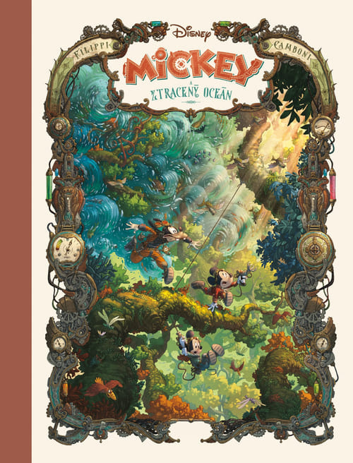 Myšák Mickey a ztracený oceán - Denis-Pierre Filippi - kniha z kategorie Komiksy