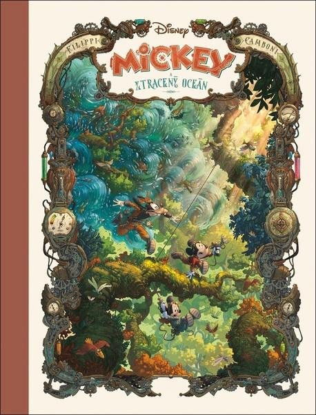 Myšák Mickey a ztracený oceán - Denis-Pierre Filippi - kniha z kategorie Komiksy