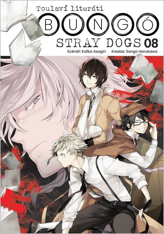 Bungó Stray Dogs 08 Toulaví literáti -  Kafka Asagiri