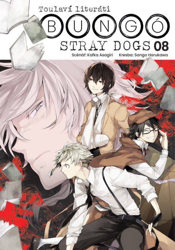 Bungó Stray Dogs 08 Toulaví literáti -  Kafka Asagiri