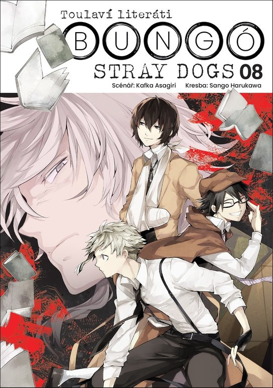 Bungó Stray Dogs 08 Toulaví literáti -  Kafka Asagiri