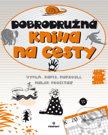 Dobrodružná kniha na cesty - kolektív autorov - kniha z kategorie Křížovky