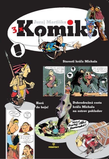 3x Komiks - Juraj Martiška - kniha z kategorie Sci-fi, fantasy a komiksy