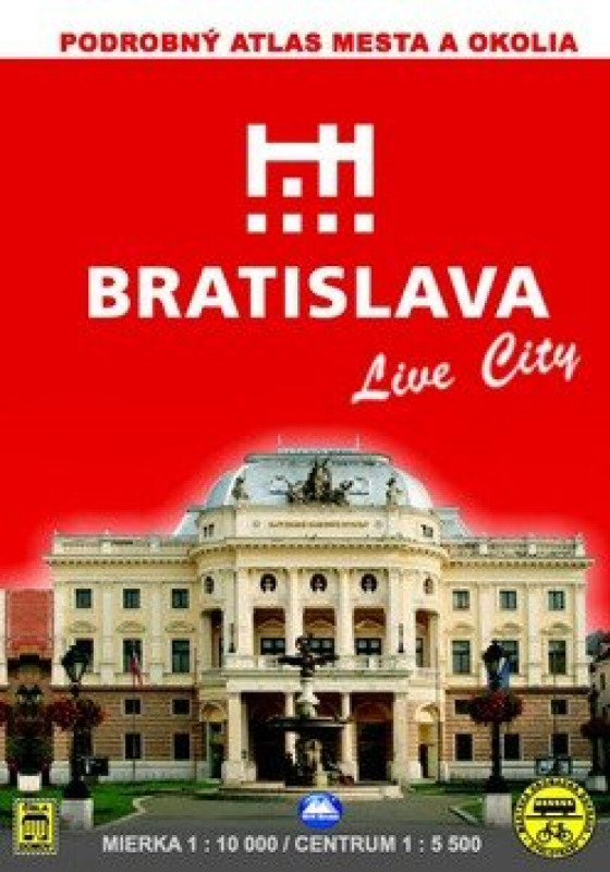 Bratislava Live City - Podrobný atlas mesta a okolia