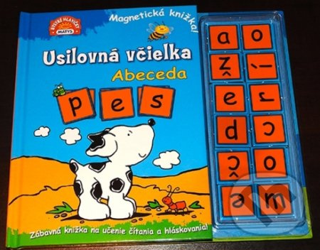 Usilovná včielka: Abeceda (Magnetická knižka - Pes) - kniha z kategorie Pro děti