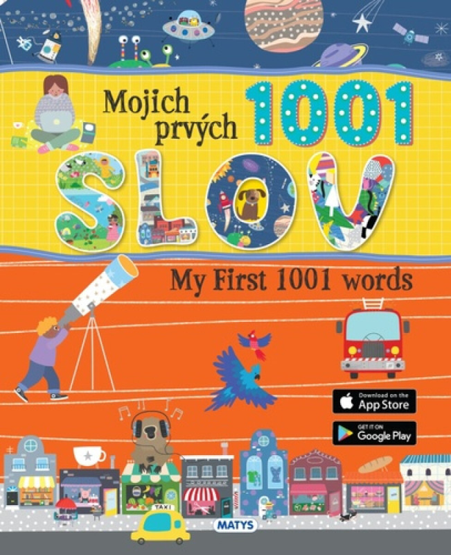 Mojich prvých 1001 slov / My First 1001 words + app - kniha z kategorie Naučné knihy