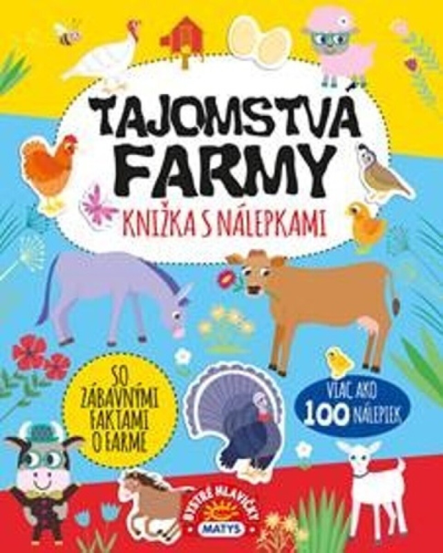 Knižka s nálepkami - Tajomstvá farmy - kniha z kategorie Pro děti