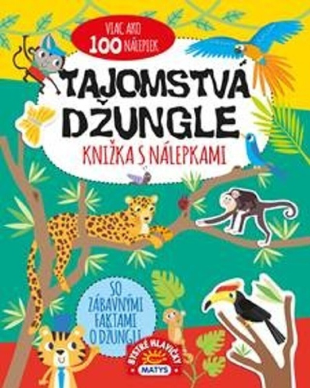 Knižka s nálepkami - Tajomstvá džungle - kniha z kategorie Úkoly pro děti
