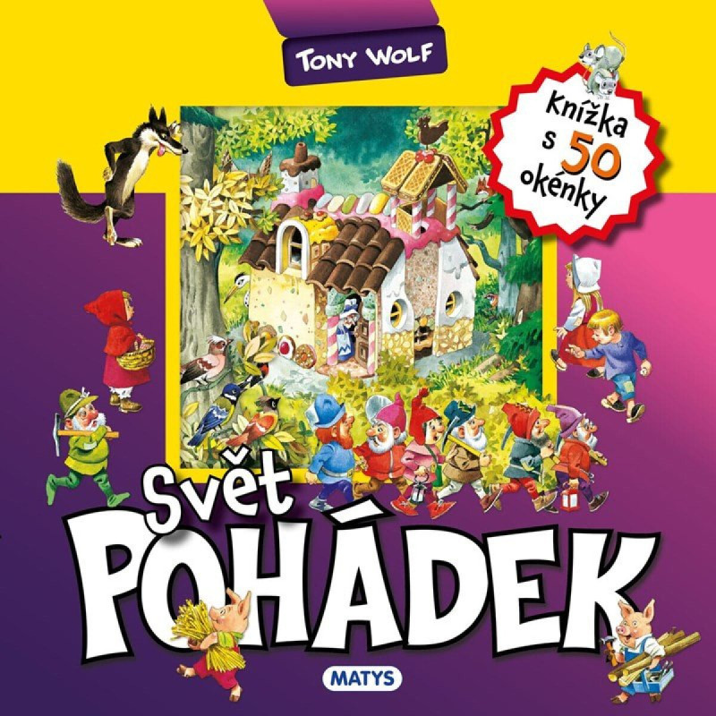 Knížka s okénky: Svět pohádek - Anna Casalis