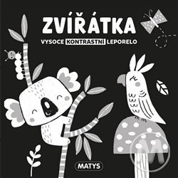 Vysoce kontrastní leporelo: Zvířátka Matys