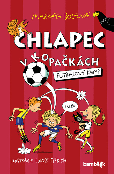 Chlapec v kopačkách - Futbalový kemp - Lukáš Fibrich (ilustrátor), Markéta Bolfová - kniha z kategorie Pro děti