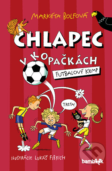 Chlapec v kopačkách - Futbalový kemp - Lukáš Fibrich (ilustrátor), Markéta Bolfová - kniha z kategorie Pro děti