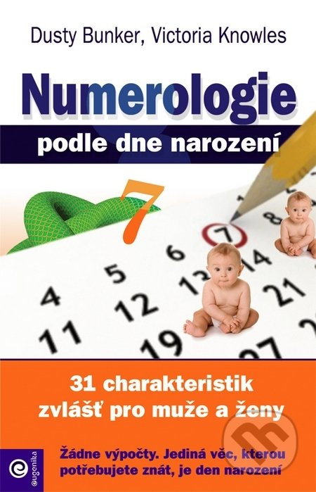Numerologie podle dne narození - Dusty Bunker, Victoria Knowles - kniha z kategorie Numerologie