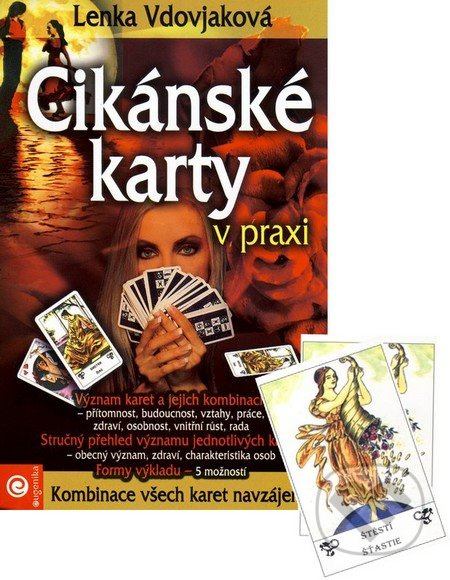 Cikánské karty v praxi (kniha + karty)