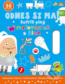 Odnes si ma! Kufrík plný maľovaniek a úloh (nekonečná zábava s maľovankami, skladačkami a nálepkami) - kniha z kategorie Omalovánky
