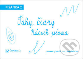 Písanka 2: Ťahy, čiary - nácvik písma - kniha z kategorie 1. stupeň