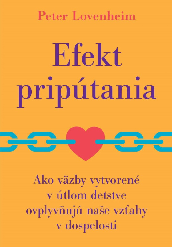 Efekt pripútania (Ako väzby vytvorené v útlom detstve ovplyvňujú naše vzťahy v dospelosti) - kniha z kategorie Psychologie