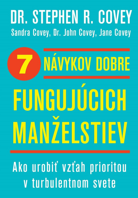 7 návykov dobre fungujúcich manželstiev (Ako urobiť vzťah prioritou v turbulentnom svete) - kniha z kategorie Seberozvoj