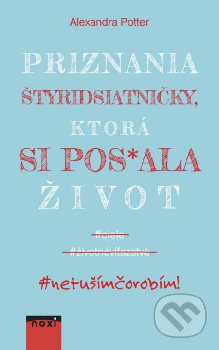 Priznania štyridsiatničky, ktorá si pos*ala život - Alexandra Potter - kniha z kategorie Společenská beletrie