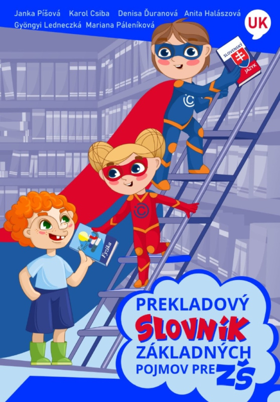 Prekladový slovník základných pojmov pre základné školy, ukrajinsko - slovenský - kniha z kategorie 1. stupeň
