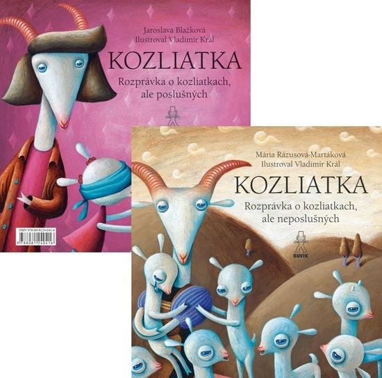 Kozliatka (Rozprávka o kozliatkach, ale neposlušných / ale poslušných) - kniha z kategorie Pohádky