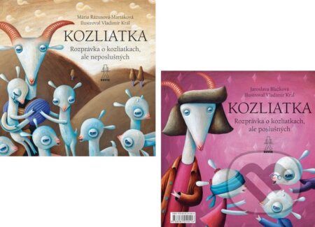 Kozliatka (Rozprávka o kozliatkach, ale neposlušných / ale poslušných) - kniha z kategorie Pohádky