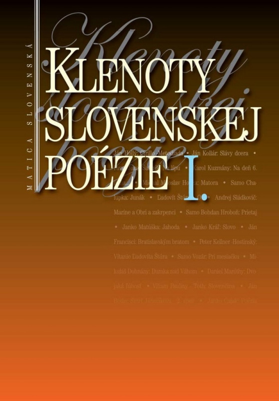 Klenoty slovenskej poézie I. - Jaroslav Rezník - kniha z kategorie Poezie