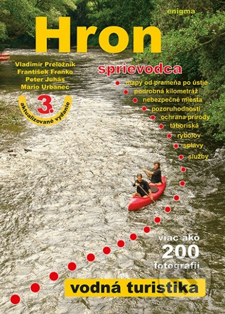 HRON - sprievodca - vodná turistika (3. aktualizované vydanie + film na DVD + bonusy) - kniha z kategorie Mapy a cestování