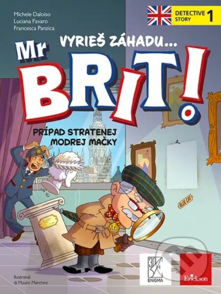 Mr. Brit I. - Vyrieš záhadu (angličtina v detektívke) - kniha z kategorie Jazykové učebnice a slovníky