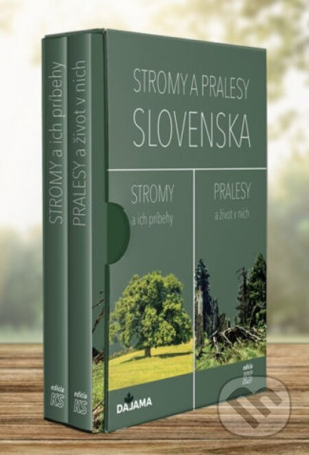 Stromy a Pralesy Slovenska (set v obale) - Daniel Kollár, Ivan Kňaze - kniha z kategorie Přírodní vědy a technika