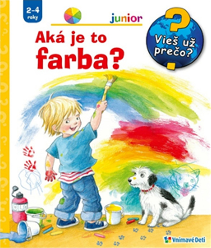 Aká je to farba? - kniha z kategorie Naučné knihy