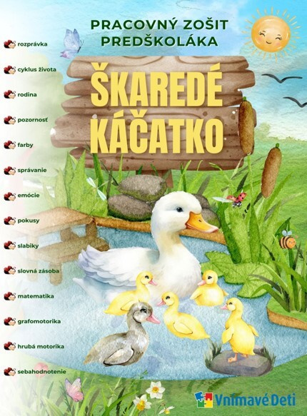 Škaredé káčatko - Pracovný zošit predškoláka - Kolektív autorov - kniha z kategorie Mateřská škola a předškoláci