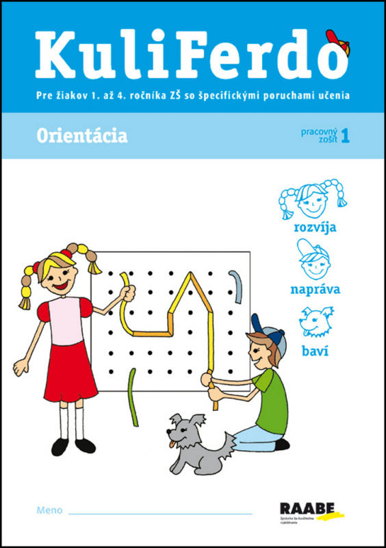 Kuliferdo - Orientácia (Pre žiakov špecifické poruchy učenia 1. až 4. ročníka ZŠ so špecifickými poruchami učenia) - kniha z kategorie Speciální…