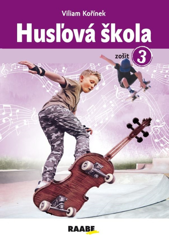 Husľová škola - zošit 3 - Viliam Kořínek - kniha z kategorie Škola hraní