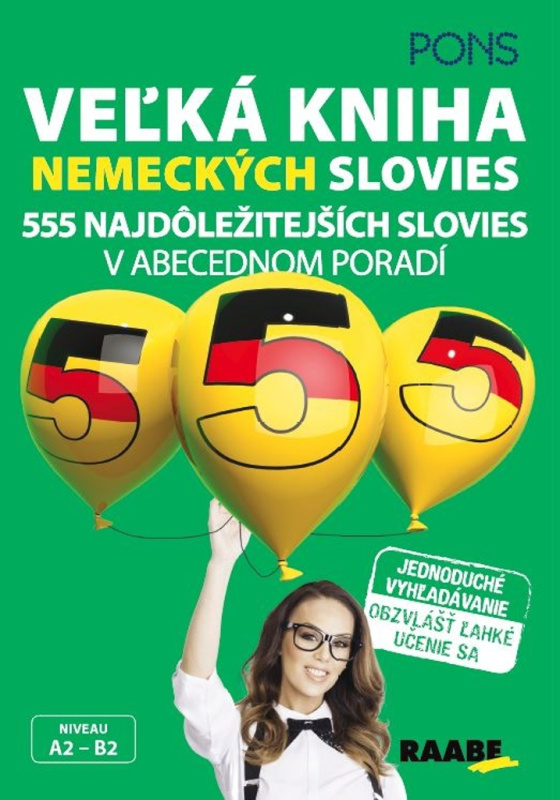 Veľká kniha nemeckých slovies (555 najpoužívanejších nemeckých slovies v abecednom poradí) - kniha z kategorie Jazykové učebnice a slovníky