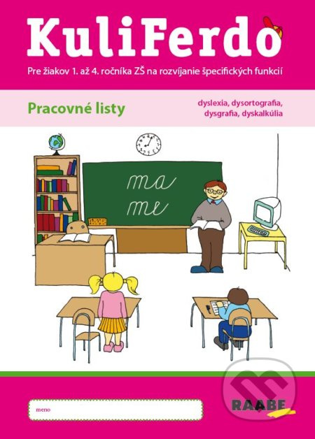 Kuliferdo - pracovné listy - kolektív autorov - kniha z kategorie Psychologie
