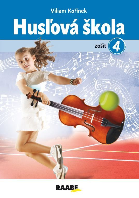 Husľová škola - zošit 4 - Viliam Kořínek - kniha z kategorie Škola hraní