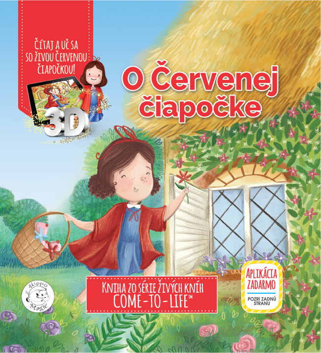 O Červenej čiapočke (3D) (Živá kniha s aplikáciou zadarmo) - kniha z kategorie Naučné knihy