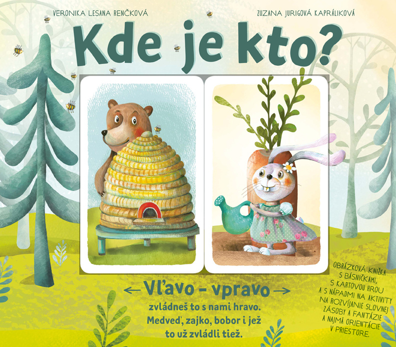 Kde je kto? - Zuzana Jurigová Kapráliková, Veronika Lesana Renčková (ilustrátor) - kniha z kategorie Naučné knihy