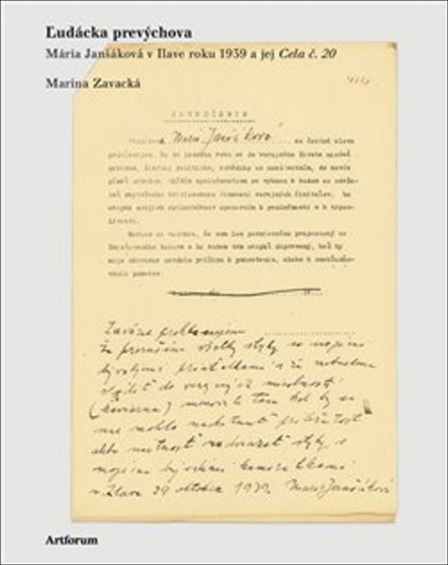 Ľudácka prevýchova - Marína Zavacká