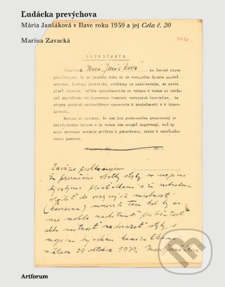 Ľudácka prevýchova - Marína Zavacká