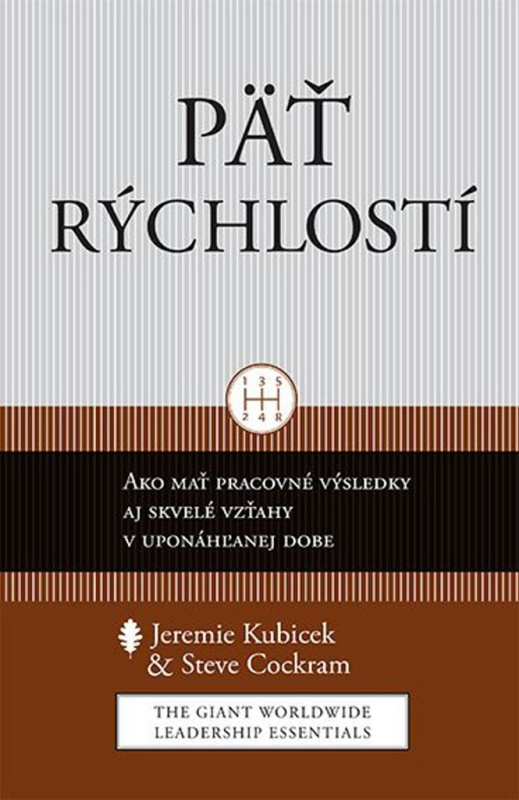 Päť rýchlostí (Ako mať pracovné výsledky aj skvelé vzťahy v uponáhľanej dobe) - kniha z kategorie Management